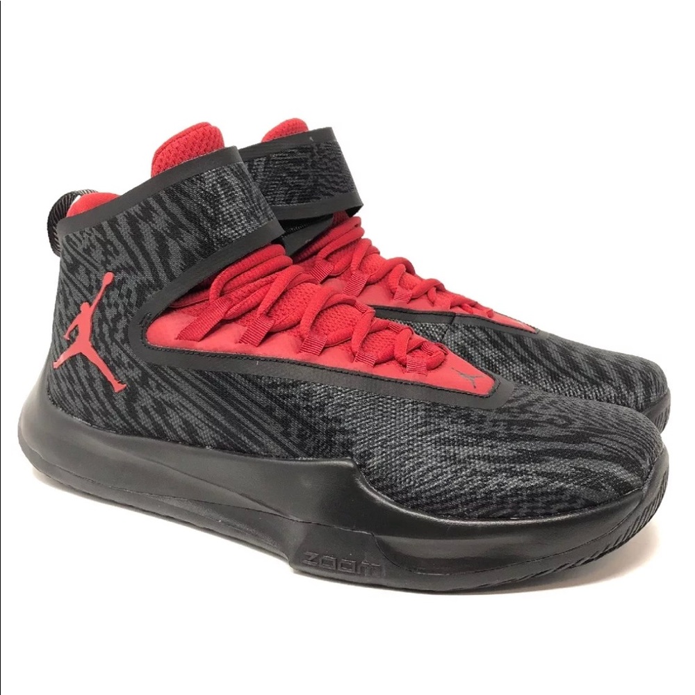NEW Jordan Fly Unlimited Black/Gym Red Size 9. - Picture 2 of 5